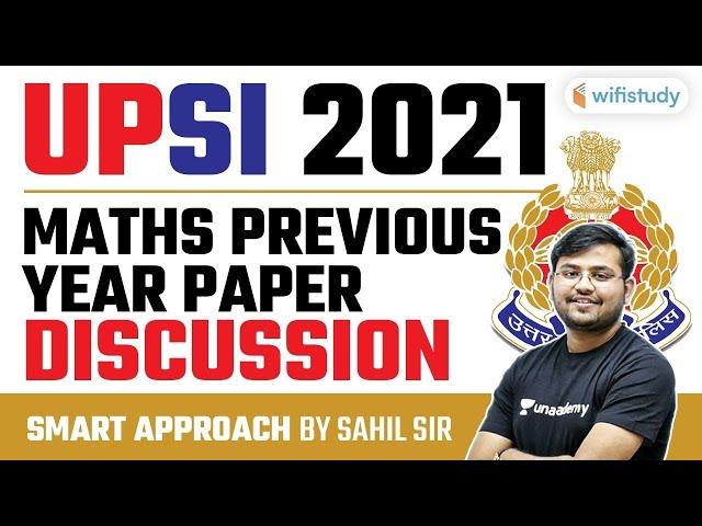 UPSI 2021 Special | Maths Previous Year Paper Discussion by Sahil Sir