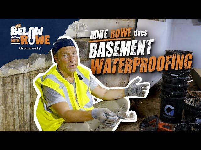 Mike Rowe Does Basement Waterproofing