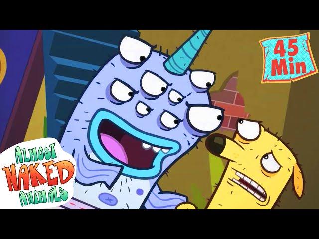 Halloween Party | Spooky Haunted Adventures | Full Episodes | Almost Naked Animals