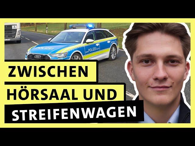 Studium bei der Polizei: So heftig war mein erster Einsatz | alpha Uni