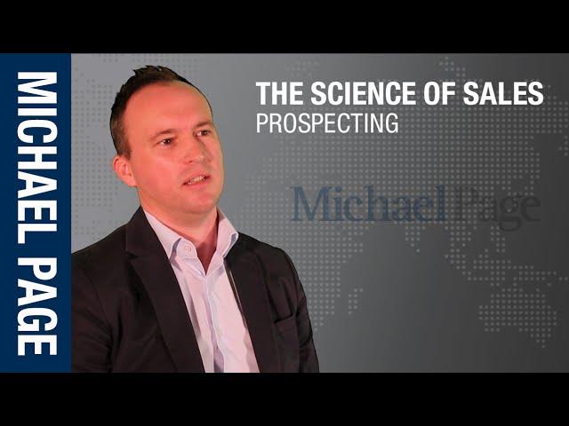 The Science of Sales - Prospecting