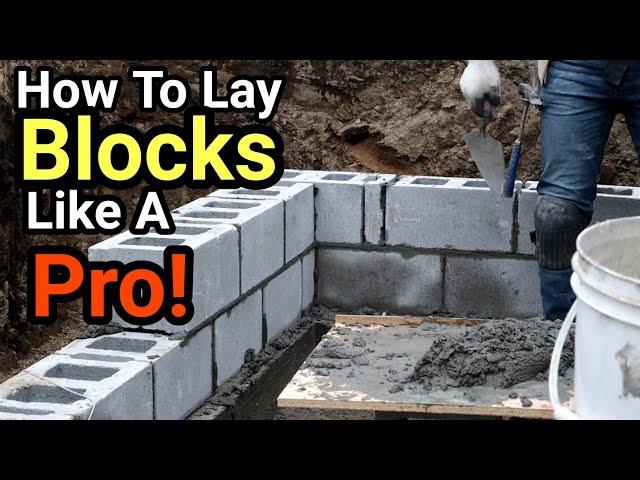 Building A Block Wall Foundation D I Y Cinder Block