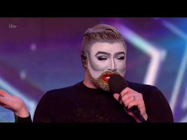 Britain's Got Talent 2016 S10E07 Danny Beard Fantastic Rocky Horror Performance Full Audition