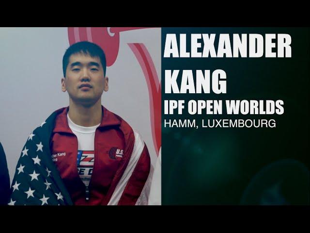 TEAM USA | ALEXANDER KANG | IPF OPEN WORLD CHAMPIONSHIPS | (11/09/2015)