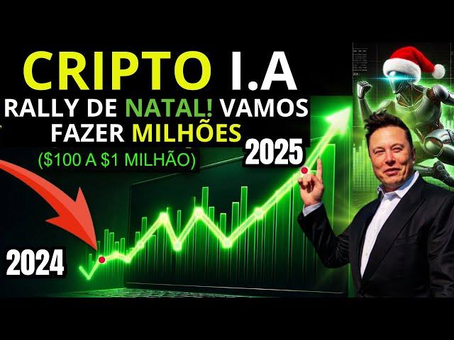  URGENTE!  ESTES PROJETOS DE CRIPTO IA SERÃO 100X (APOSENTE-SE ANTES COM ESTAS MOEDAS) 