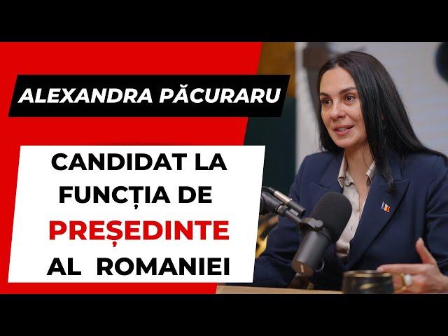 ALEXANDRA PACURARU -  Candidat la functia de Presedinte al Romaniei - Podcast SocialBook