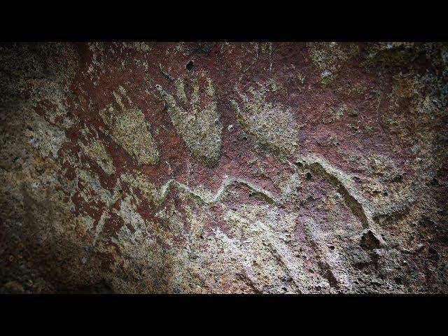 The Cascade Cave petroglyphs