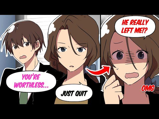 [Manga dub]  My Beautiful and strict boss wants me to quit the job so I left as she said [Romcom]