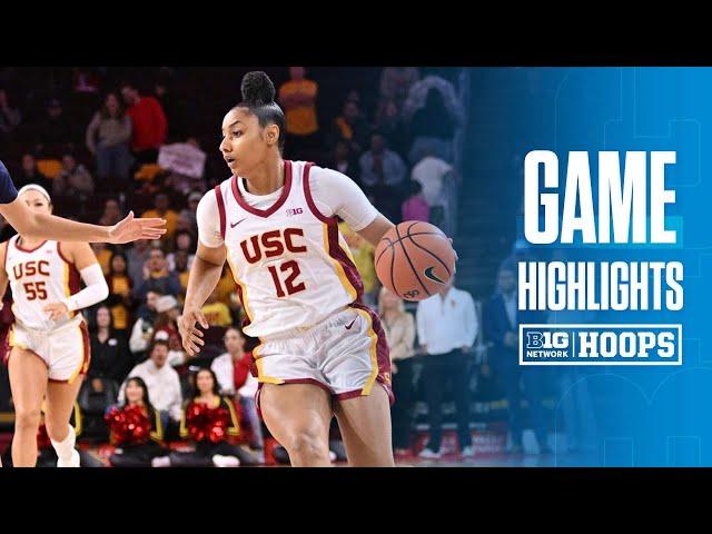 Notre Dame at USC | HIGHLIGHTS | Big Ten Women's Basketball | 11/23/24