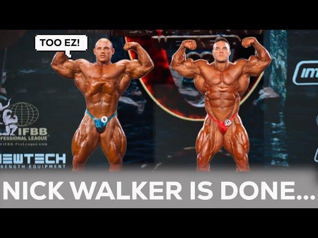 Nick Walker is DONE | Nick Walker vs Martin Fitzwater at the 2024 Mr. Olympia