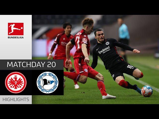 Eintracht Frankfurt - Arminia Bielefeld 0-2 | Highlights | Matchday 20 – Bundesliga 2021/22