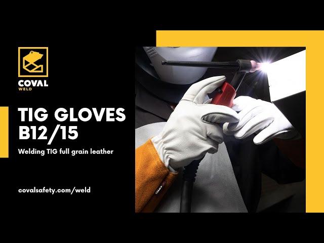 Welding TIG full grain leather glove B12/15