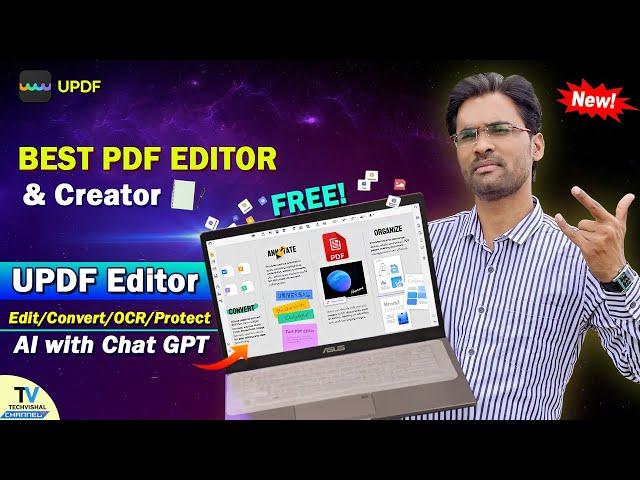 Best AI Powered Tools UPDF Editor with AI Features Chat GPT | Best PDF Editor for Android & PC