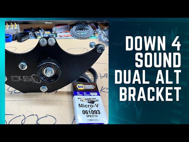 #D4S Dual Alternator Bracket