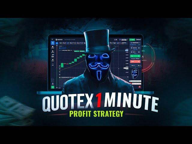 QUOTEX (1 MINUTE) PROFIT STRATEGY 2024| BEST BINARY OPTIONS TRADING TUTORIAL FOR BEGINNERS LIVE️