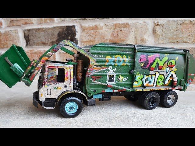 Garbage Truck Videos For Children l Custom MACK Waste Management Garbage Truck l Garbage Trucks Rule