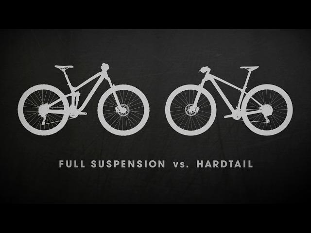 Mountain Bikes: Full Suspension vs. Hardtail