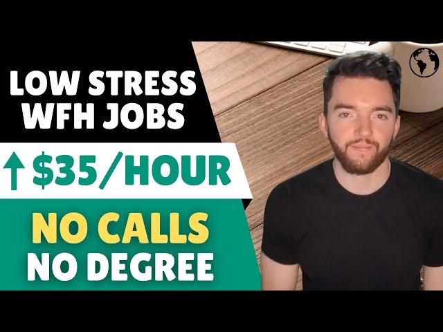 5 Chill Work From Home Jobs Hiring with No Phone Calls