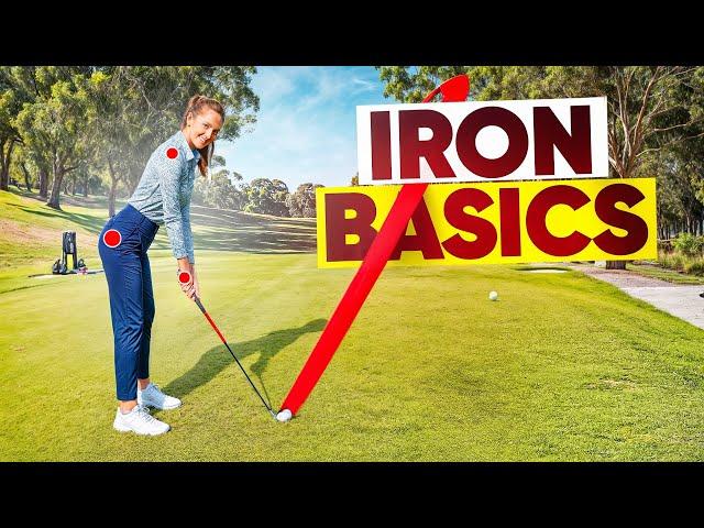 Golf Iron Lesson For Longer & Straighter Shots (simple guide)