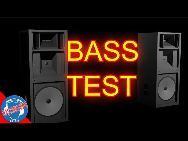 Subwoofer Bass Test