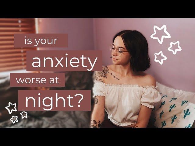 how to overcome nighttime anxiety