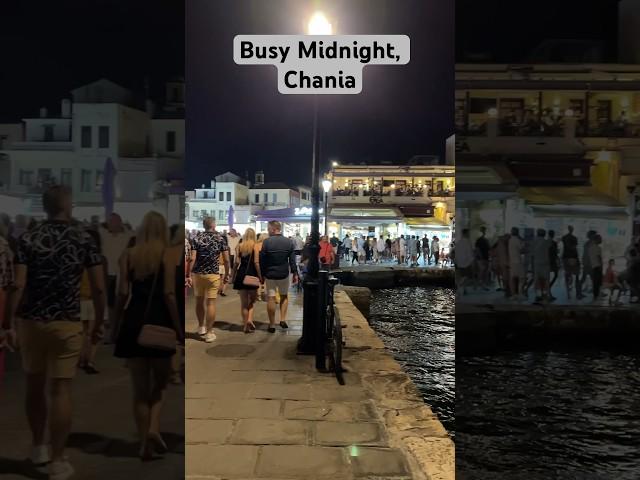  Midnight Rush at Chania, Greece 