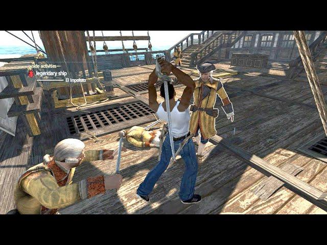 How To Easily Board El Impoluto Legendary Ship CJ Style (Mod) AC Black Flag