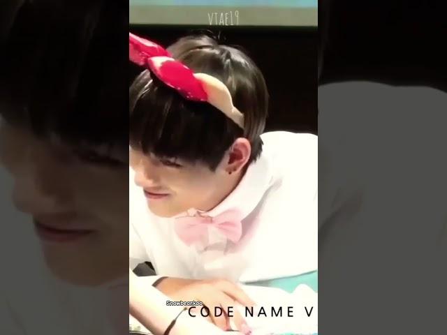 Cutie pie tae #bts#taehyung#tete#winterbear#btsv#kimtaehyung#taehyungedit
