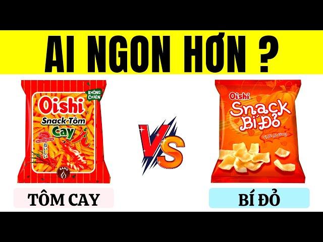 THỬ THÁCH : Đoán Tên LOẠI BIM BIM NÀO NGON HƠN - Câu Đố Vui