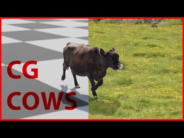 Blender Crowd Sim Cows