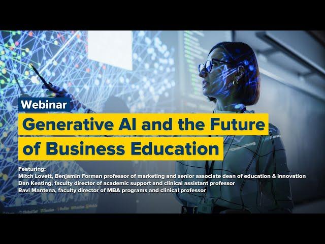 Integrating Gen AI Into Business Education Successfully