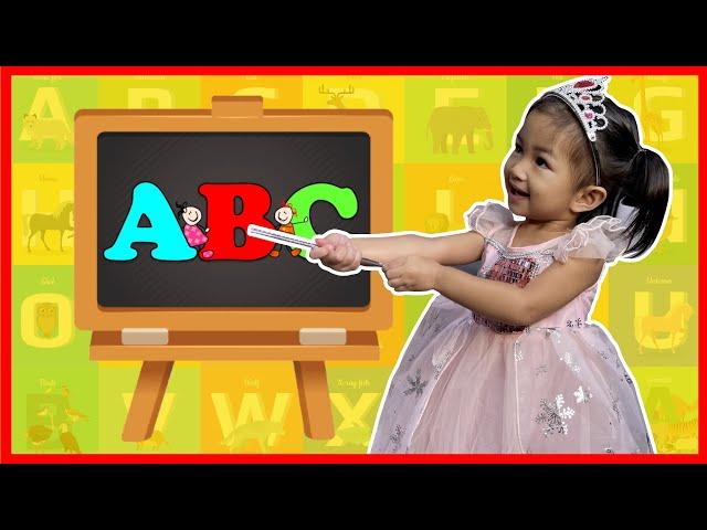 Learning Alphabet with Avery | Avery's Playhouse