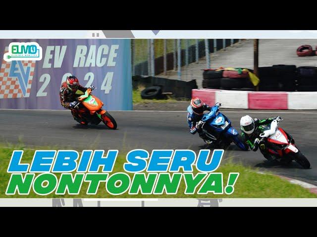 Pertama di Indonesia Balap Motor Listrik Konversi l ELMO