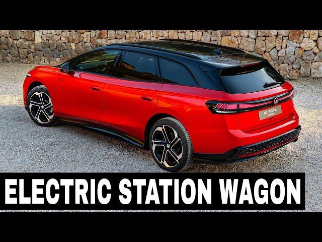 New Station Wagon with an Efficient Electric Powertrain: 2025 VW ID.7 Tourer