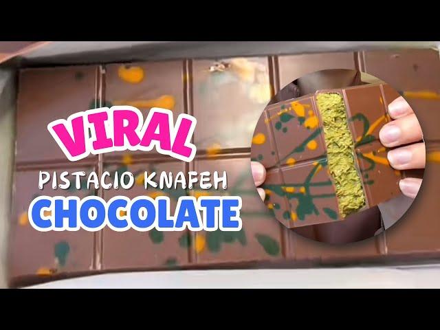 How to Make Viral Dubai Knafeh Pistacio Chocolate | DIY Dubai Chocolate (Trending Around the World)