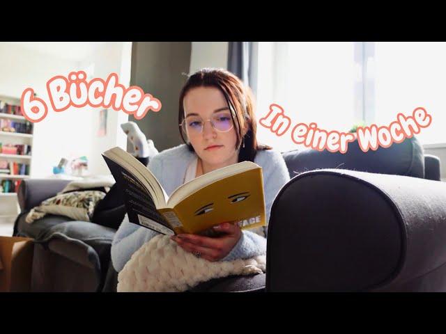 Ich habe 6 Bücher in einer Woche gelesen ? | lesevlog