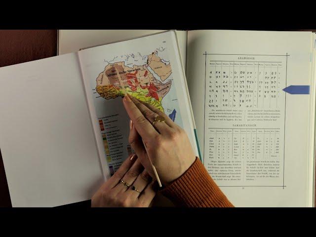 ASMR The Semitic Languages (soft spoken, map tracing)