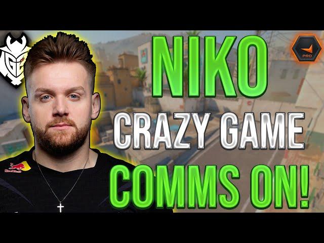 NiKo POV with COMMS | Dust 2 Destroyer | FACEIT (Dust II)