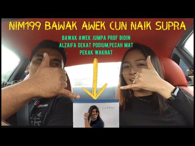 199 Garage Vlog : NIM199 BAWA AWEK CUN DENGAN SUPRA AND JUMPA BIDIN AL ZAIFA PEKAK WAKNATT