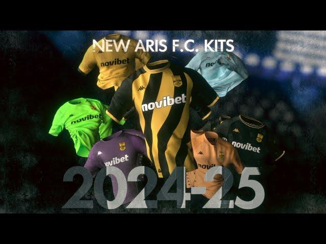 KAPPA x ARIS F.C Τα νέα kits για το 2024-25 είναι εδώ!