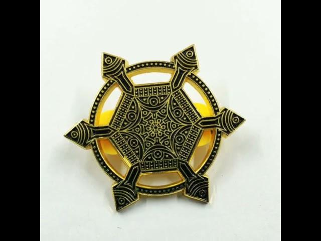 High quality custom sheriff metal badge