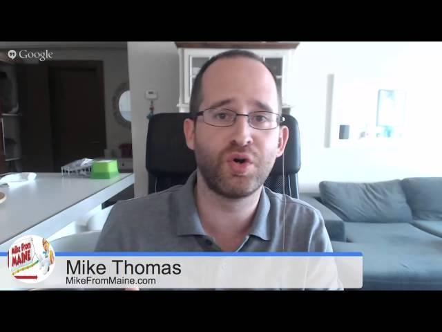 Affiliate Marketing Superstardom with Mike Thomas - The Mike From Maine Show