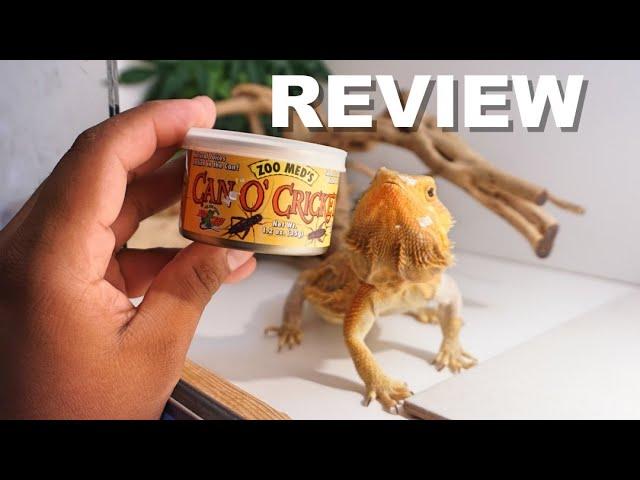 Bearded Dragon Feeding REVIEW !! Crickets In A Can