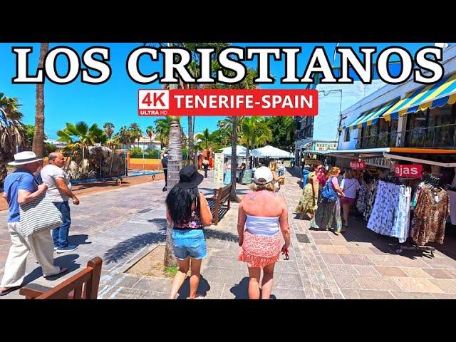 TENERIFE - LOS CRISTIANOS | What is the Vibe like in these places? ️ 4K Walk ● May 2025