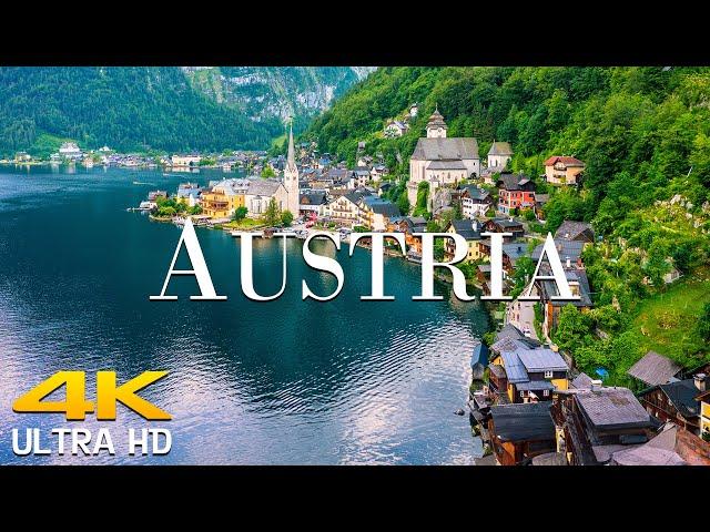 Austria 4K Ultra HD - Scenic Wildlife Film With Calming Music || Scenic Film Nature
