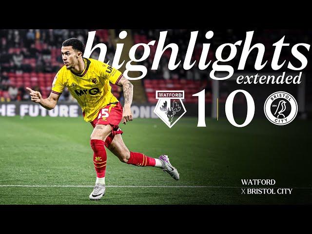 Watford 1-0 Bristol City | Extended Highlights ️