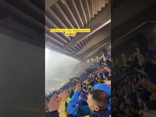 The greatest ️ atmosphere in the !! Boca Jrs en La Bombonera ️