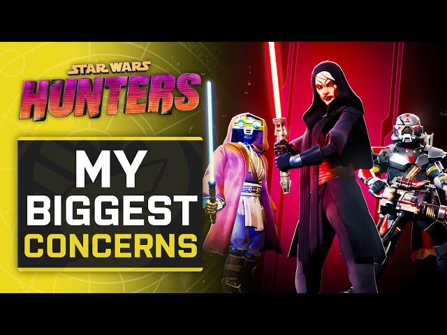 I have a few concerns about Star Wars: Hunters...