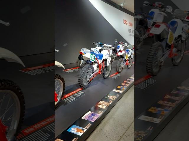 Walking Around The KTM Motohall Museum