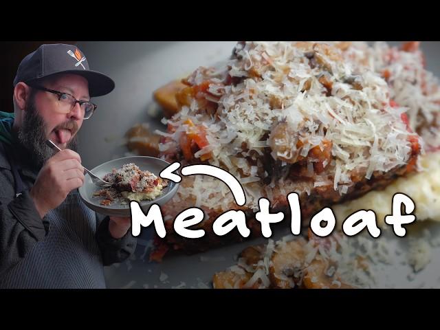 Bacon Mushroom Swiss Meatloaf | Chef Tom X All Things Barbecue